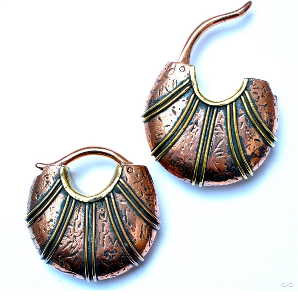 Maya Soldier On Copper/Brass weights